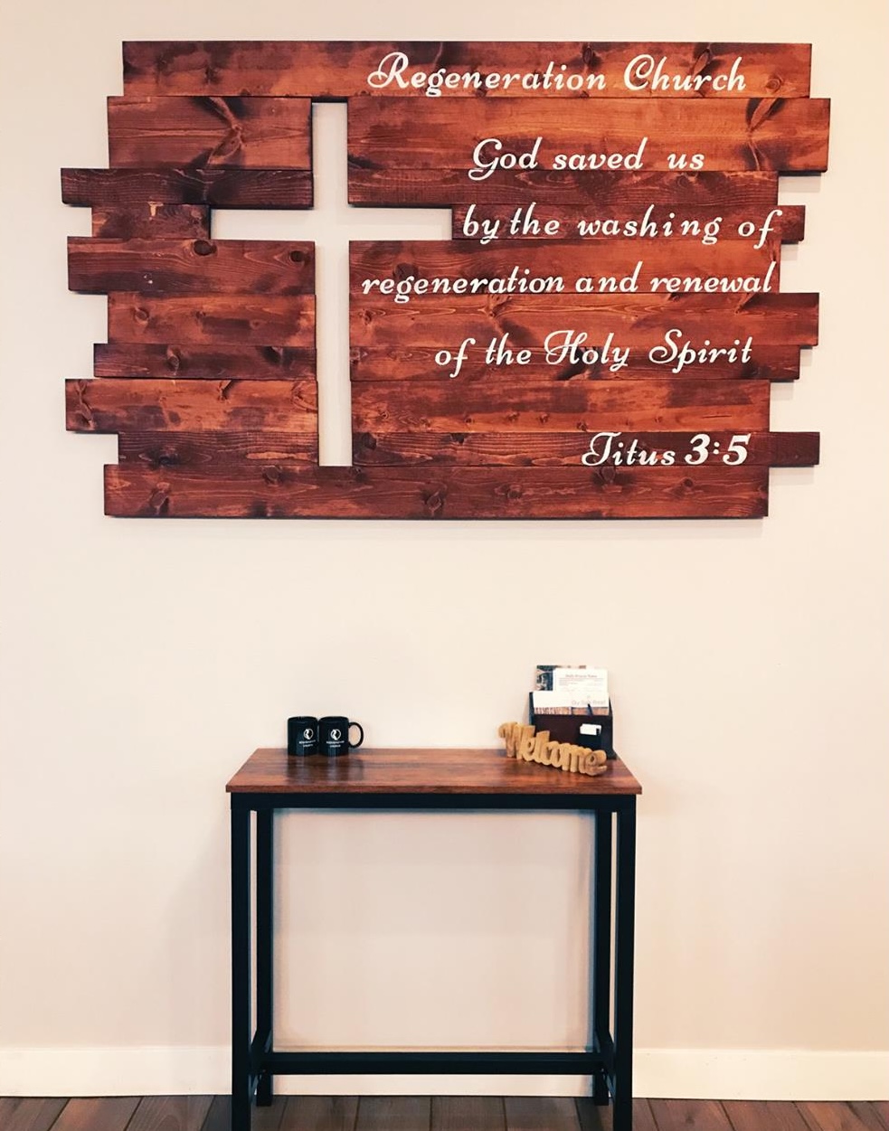 Regeneration Church — Titus 3:5